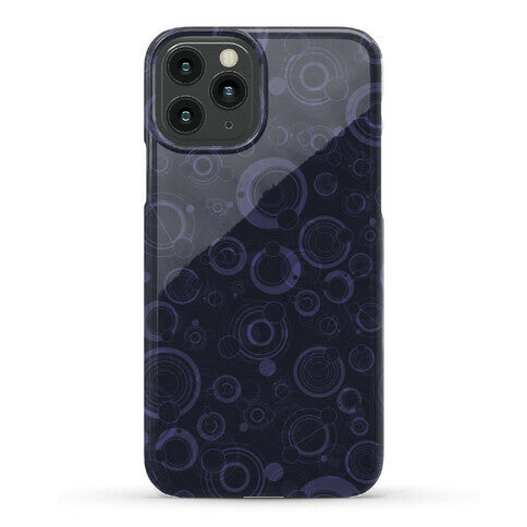 Gallifreyan Text Pattern Phone Case